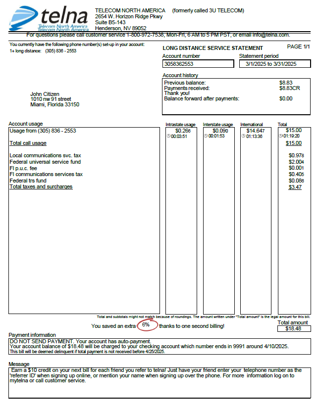  Minol USA business utility bill 